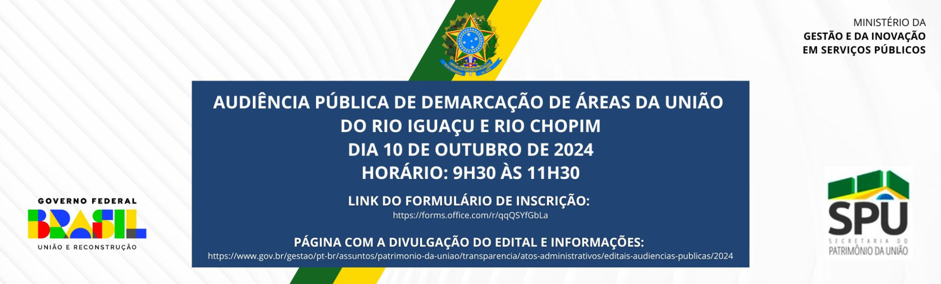 Audiência Pública de Demarcações