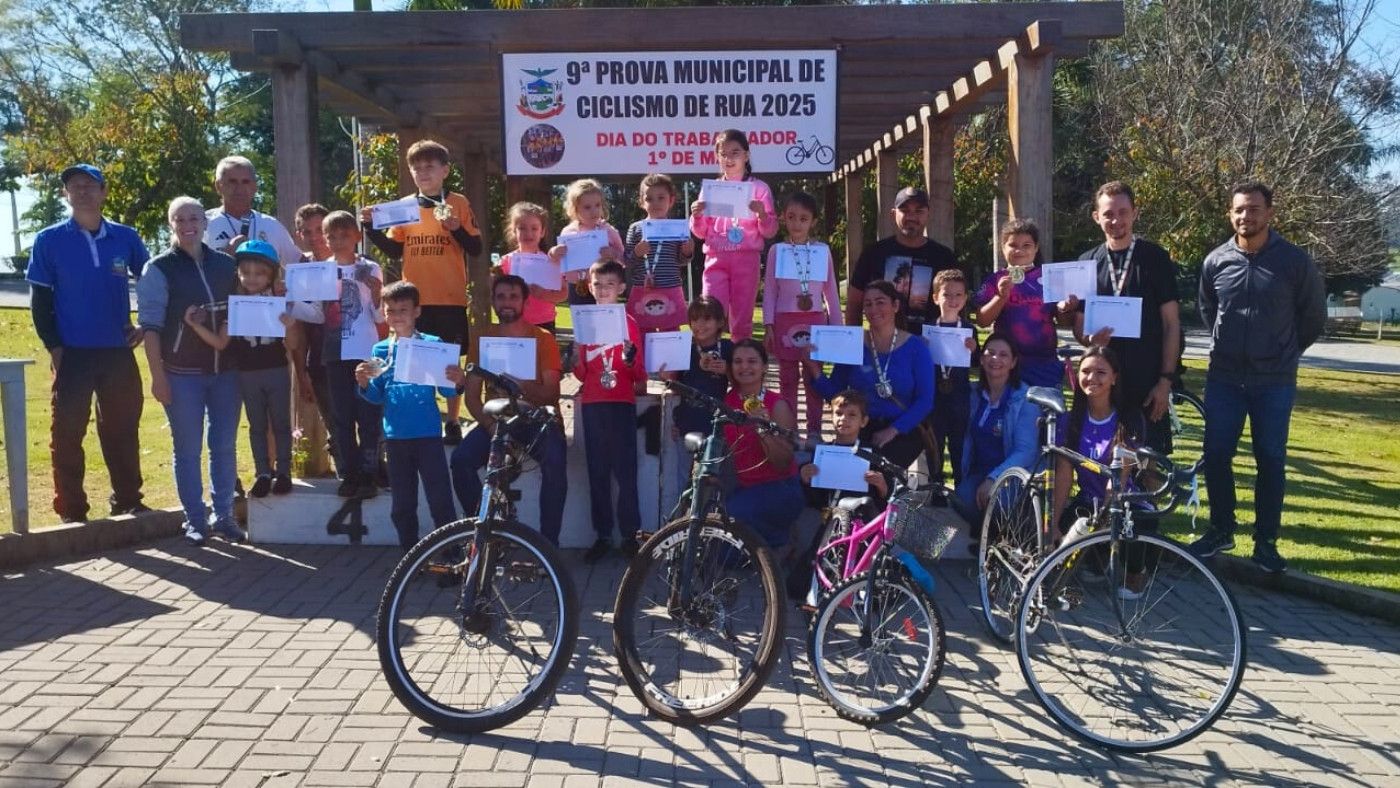 9ª PROVA DE CICLISMO DE RUA, TORNEIO DE PENALTY E TORNEIO DE BODOQUE EM HOMENAGEM AO DIA DO TRABALHADOR